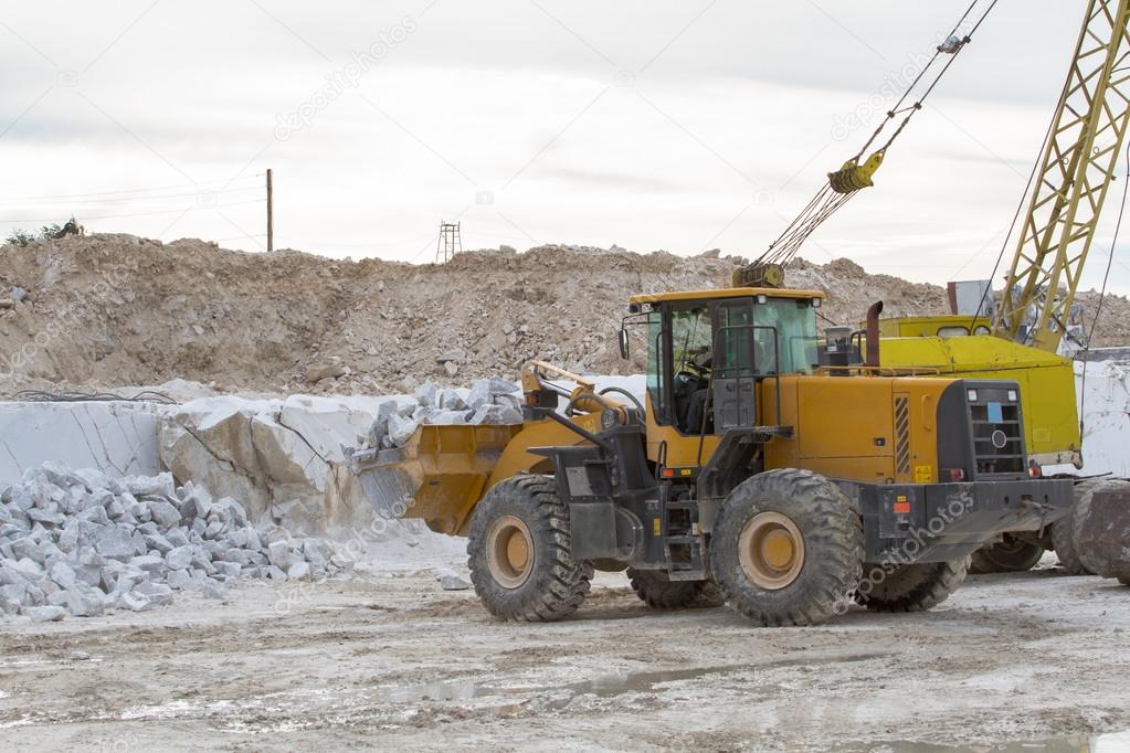 marble quarry, white marble