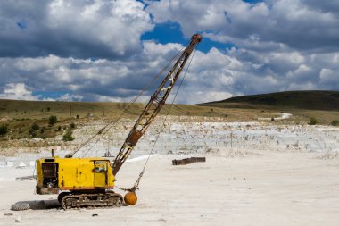 Mermer Ocağı, taş doku, taş taş ocağından taş çıkarma