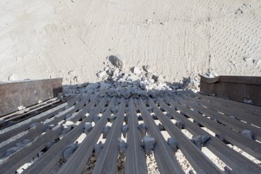 Mermer Ocağı, taş doku, taş taş ocağından taş çıkarma