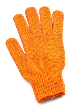 beyaz izole iş eldivenleri 