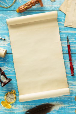 ahşap, parşömen kaydırma