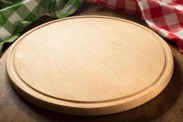 Pizza cutting board — Stock Photo, Image