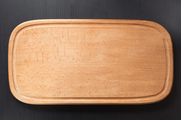 Planche à découper à table en bois — Photo