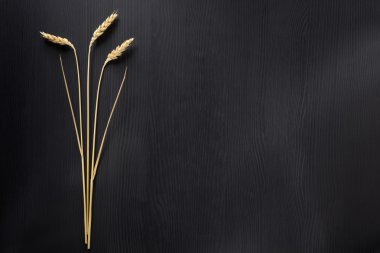 ahşap üzerine buğday Başak