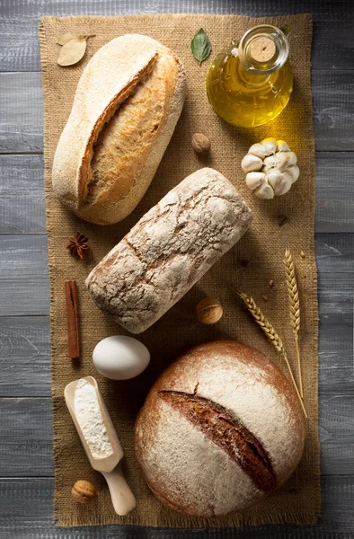 Ekmek ve pastane ürünleri — Stok fotoğraf