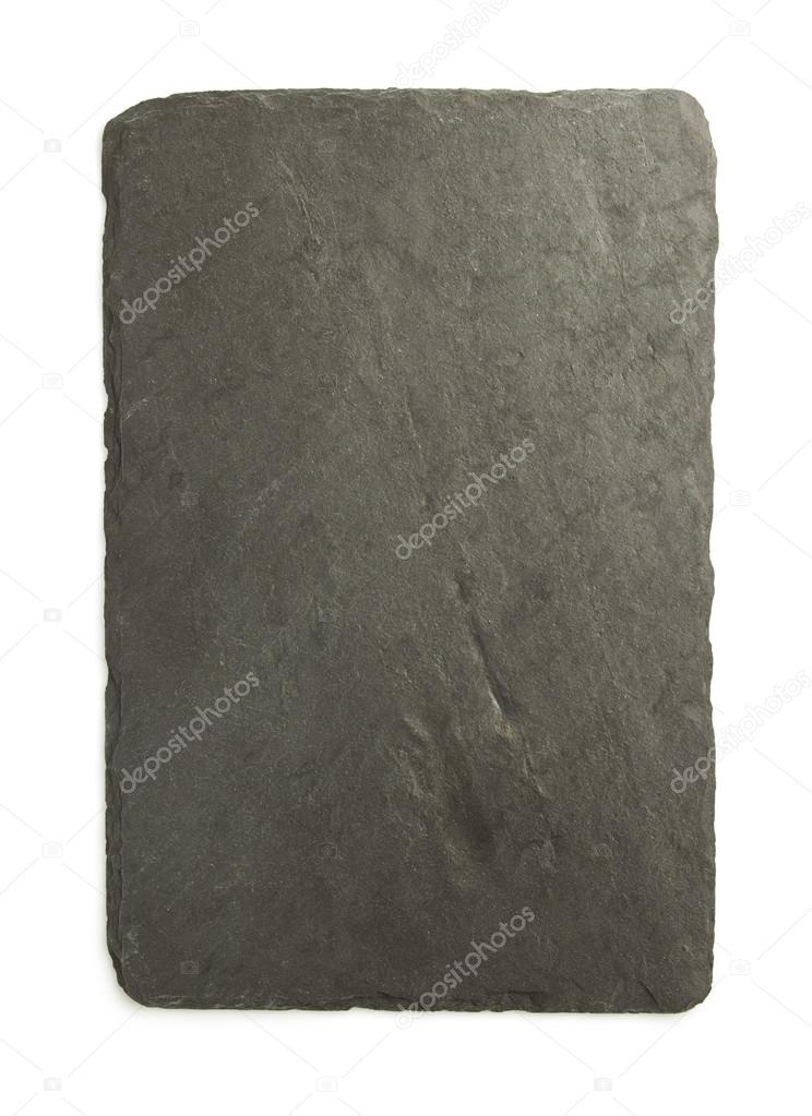 slate texture isolated on white 