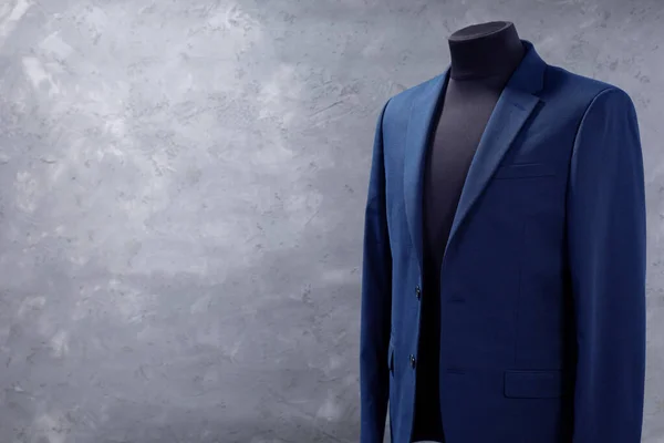 Suit Jacket Male Tailor Mannequin Creative Concept Clothes Atelier — Stock Photo, Image