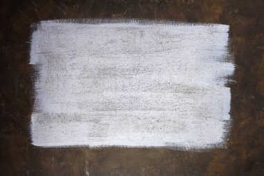 Soyut yüzeyin boyanmış arkaplan dokusu. Beyaz boya arkaplan tuvali