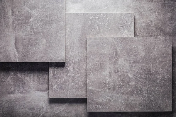 要旨テーブルや壁の灰色の背景色 灰色の壁の背景の表面の画像フレーム — ストック写真