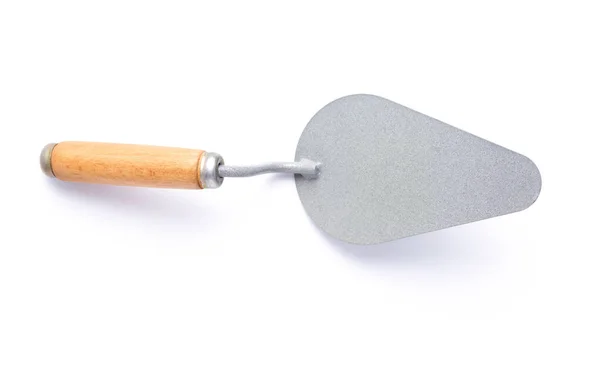 Trowel Isolated White Background Mason Tool White — Stock Photo, Image