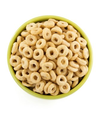 kabın içinde Mısır gevreği Yüzükler 