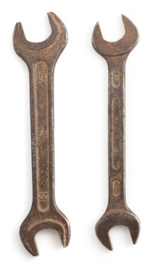 İngiliz anahtarı aracı beyaz 