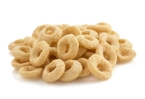 Cereal rings  on white — Stock Photo, Image