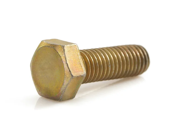 Metal bolts tool  on white — Stock Photo, Image