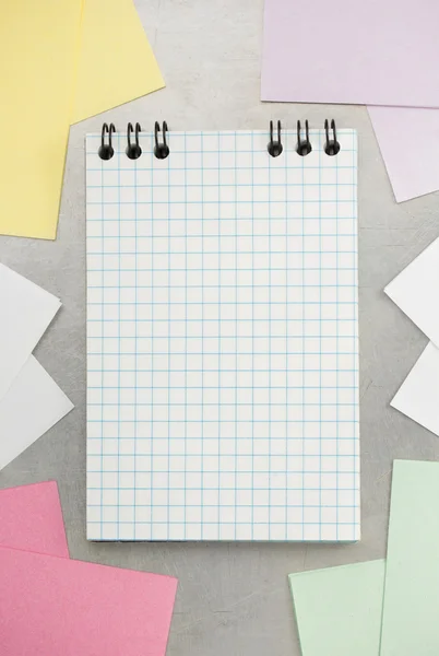Gecontroleerd notebook — Stockfoto