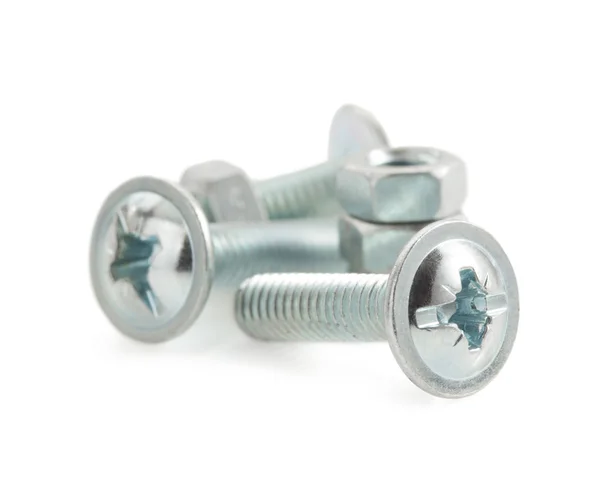 Screws and nut tool — Stock Photo, Image