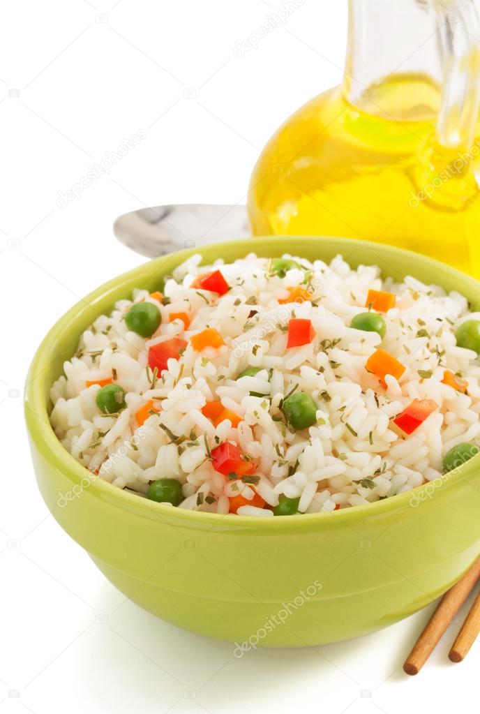 Bowl with rice