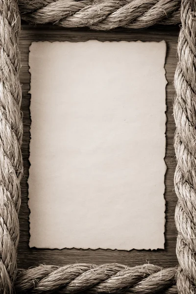 Ropes and paper — Stock Photo, Image