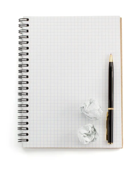 Kontrolleras notebook — Stockfoto