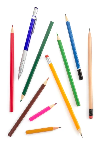 Collection of pencils — Stock Photo, Image