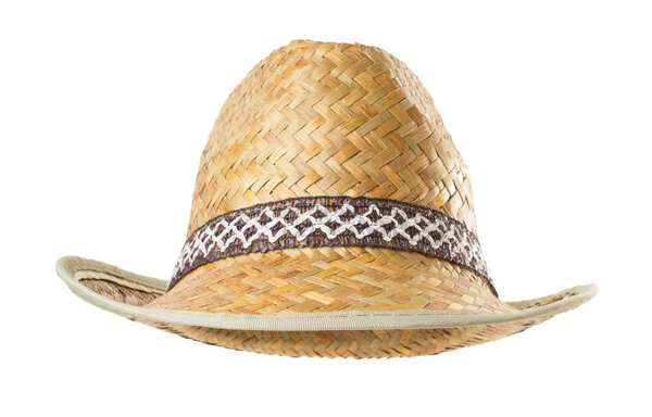 hat  on white background