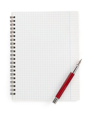 beyaz üzerine kontrol defter 