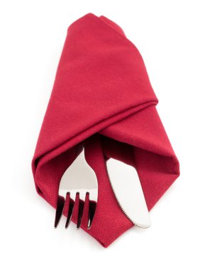 bıçak ve çatal, peçete