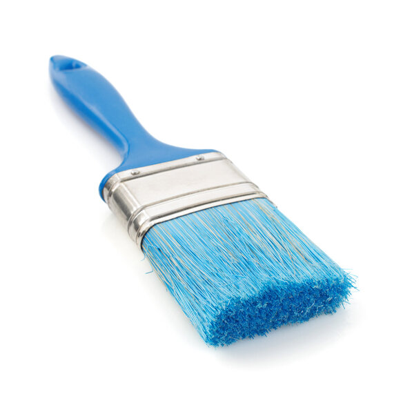 paintbrush on white background