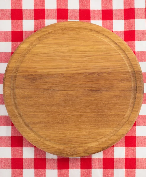 Napkin and cutting board — Stock Photo, Image