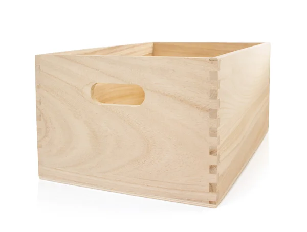Empty Wooden box — Stock Photo, Image