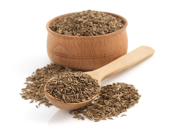 Cumin seeds  in bowl — Stock Photo, Image