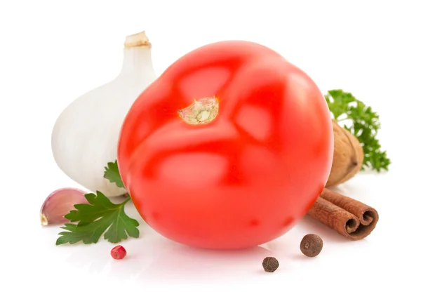 Pomidorowy z przyprawami — Zdjęcie stockowe