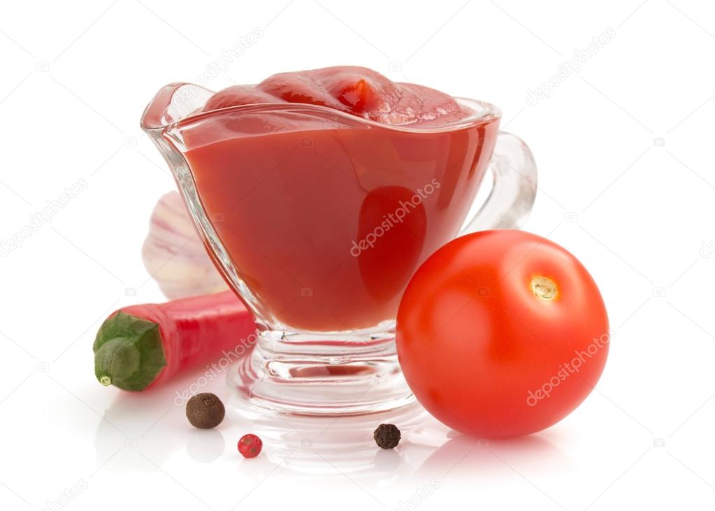 Tomato sauce in bowl