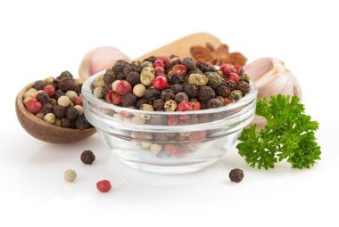 İzole biber baharat