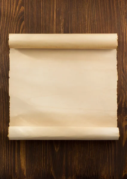 Parşömen kağıt kaydırma — Stok fotoğraf