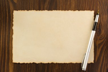 Kağıdı parşömen arka plan