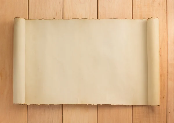 Pergament scroll bakgrund — Stockfoto