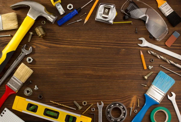 Conjunto de instrumentos e instrumentos — Fotografia de Stock