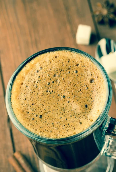 Cup of fresh coffee — Stock Photo, Image