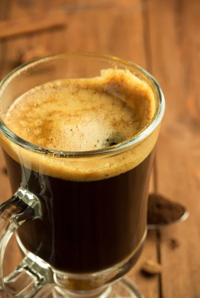 Close-up of cup of coffee — Stock Photo, Image