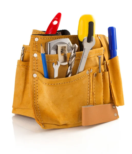 Tools and instruments in belt — Stock Photo, Image