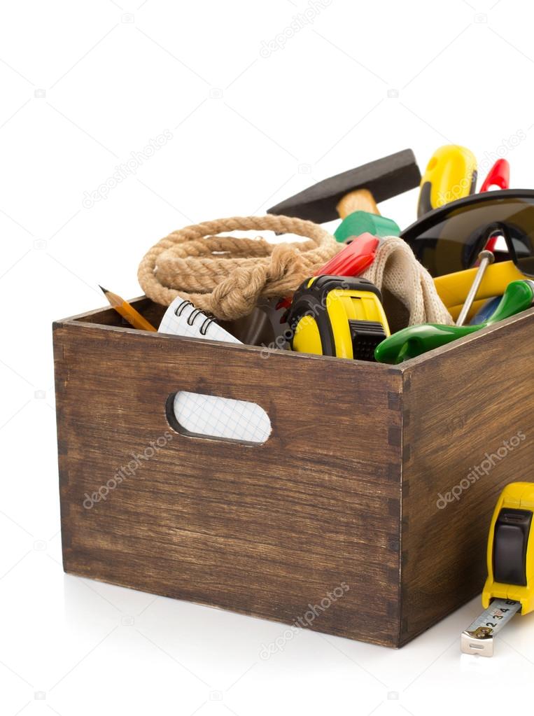 Tools and instruments in toolbox i