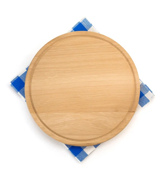 Napkin and cutting board — Stock Photo, Image