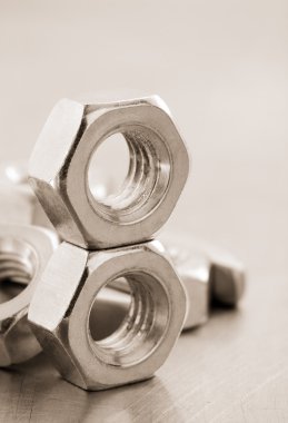 metal arka plan olarak fındık aracını 
