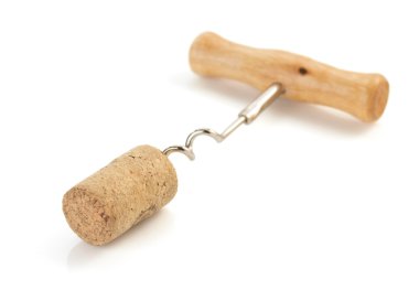 tirbuşon ve şarap cork