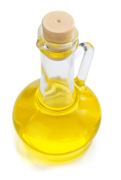 Bottiglia di olio isolata — Foto Stock