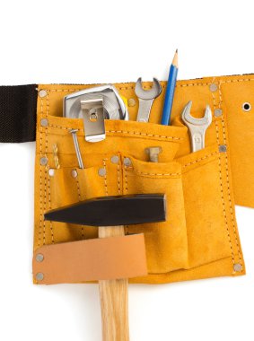 Araçlar ve aletler üzerinde beyaz kemer