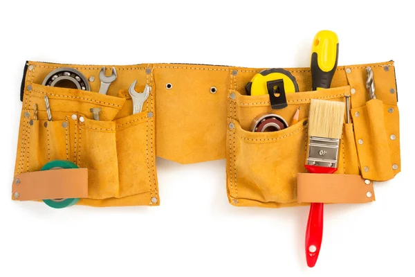 Tools and instruments in belt — Stock Photo, Image