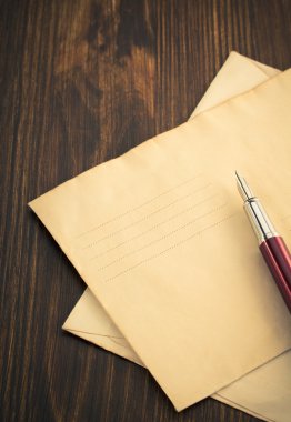 eski Zarflar ve kalem