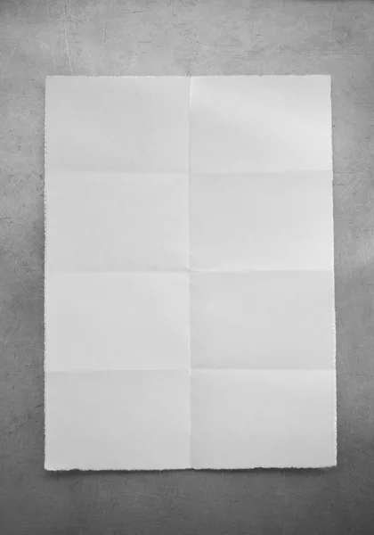 Folded note paper — Stock Photo, Image